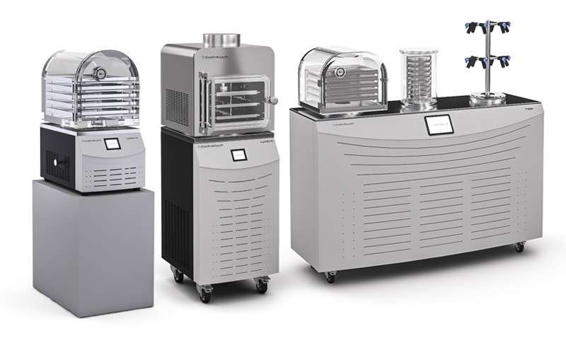 CoolVacuum freeze dryers